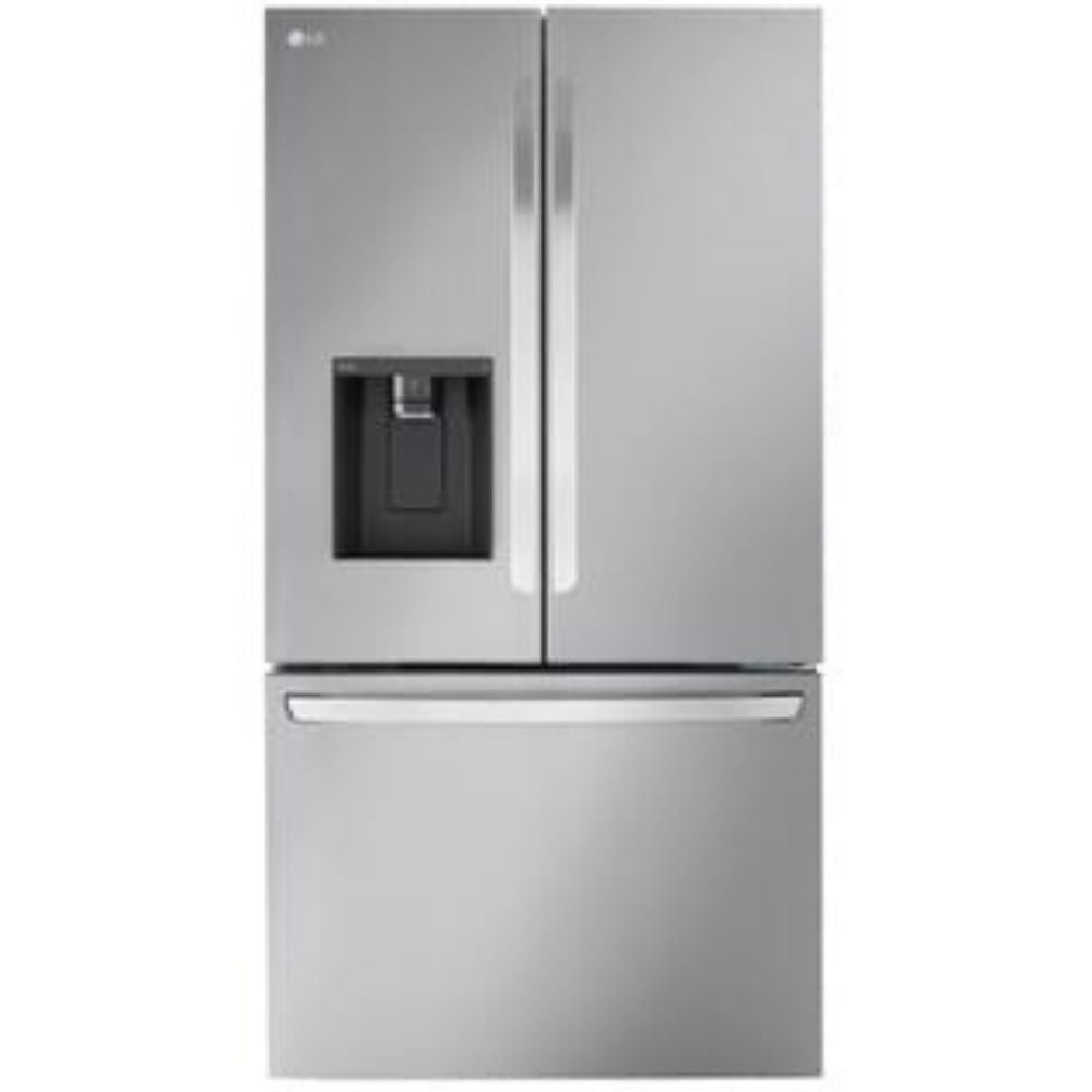 36 in. 26 cu. ft. Smart Counter-Depth MAX French Door Refrigerator with Dual Ice Makers in PrintProof Stainless Steel