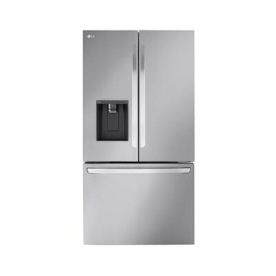 36 in. 26 cu. ft. Smart Counter-Depth MAX French Door Refrigerator with Dual Ice Makers in PrintProof Stainless Steel