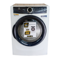 8 cu. ft. vented Front Load Stackable Electric Dryer in Titanium with LuxCare Dry and Perfect Steam