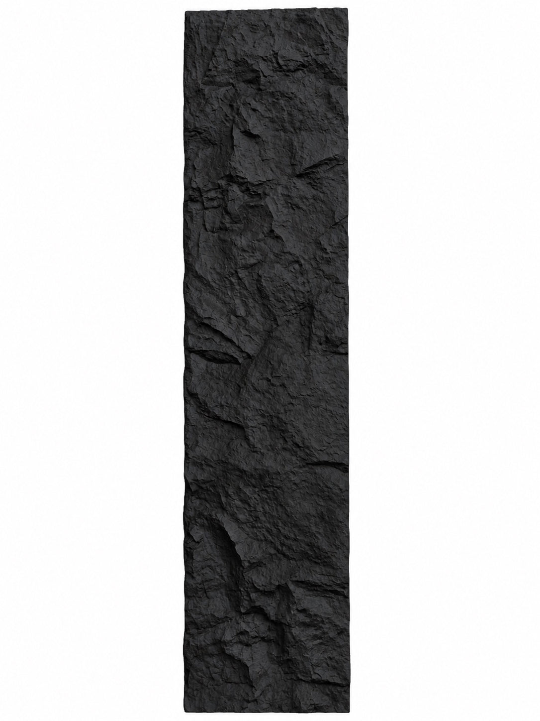 DARK BLACK STONE PVC