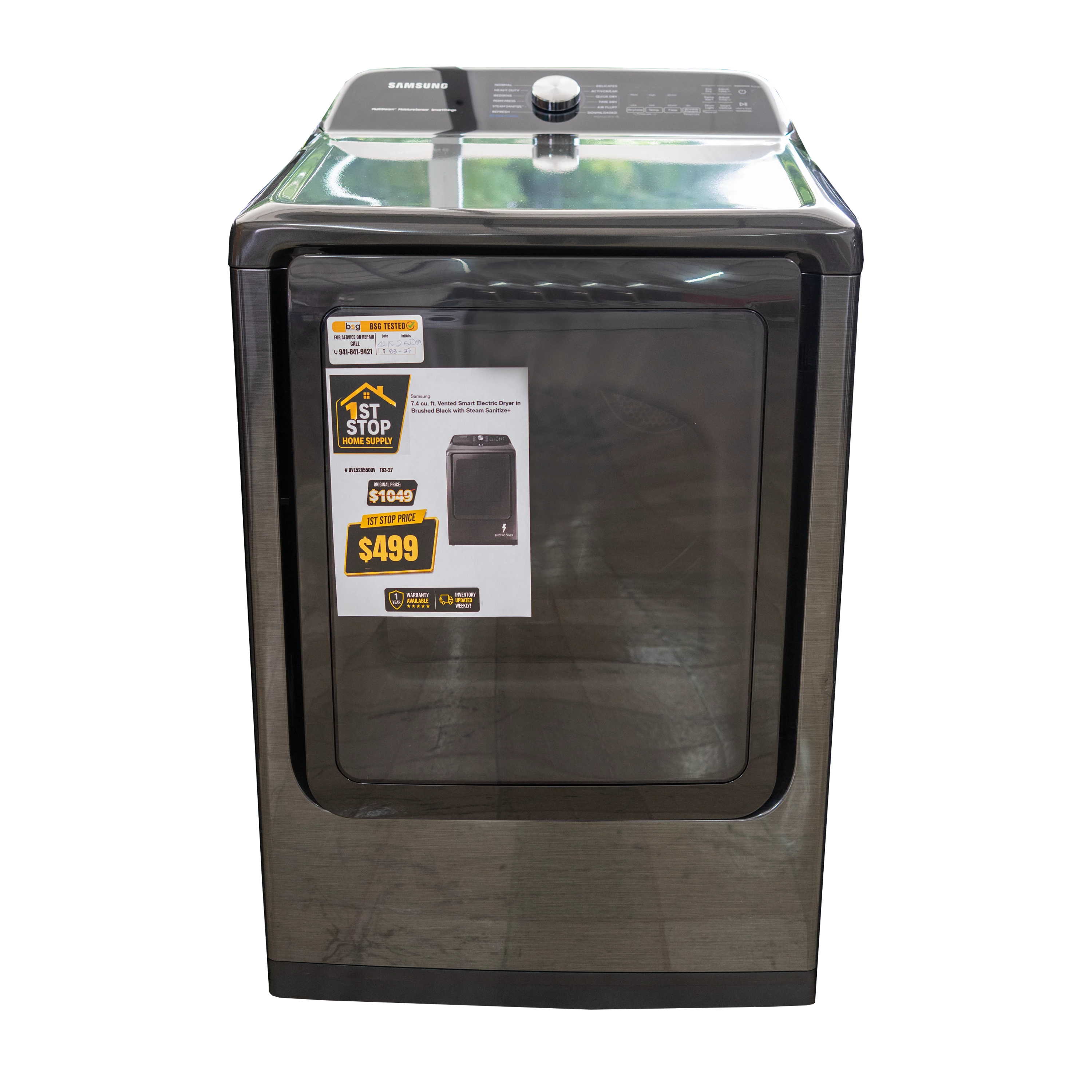 Front Load Electric Dryer - Gray VE52A5500W/A3