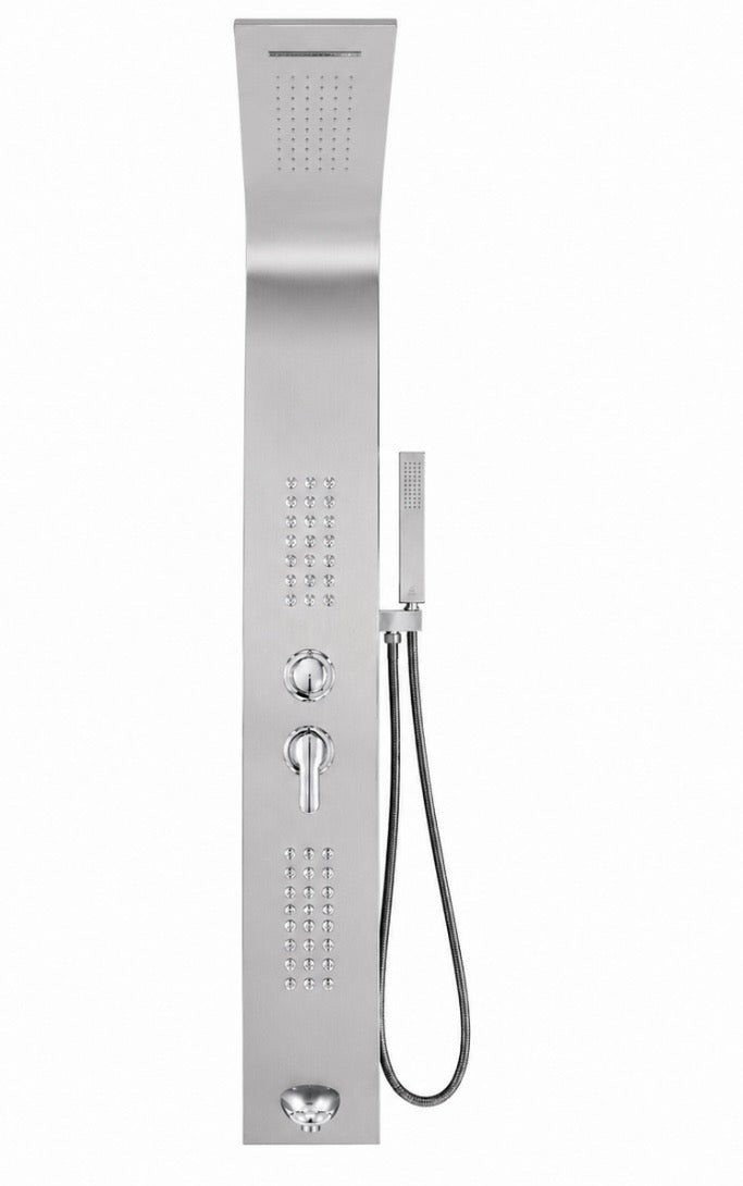Chrome Shower Panel