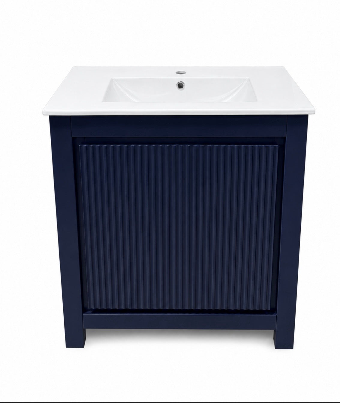 VANITY 32'' NAVY BLUE WITH TOP