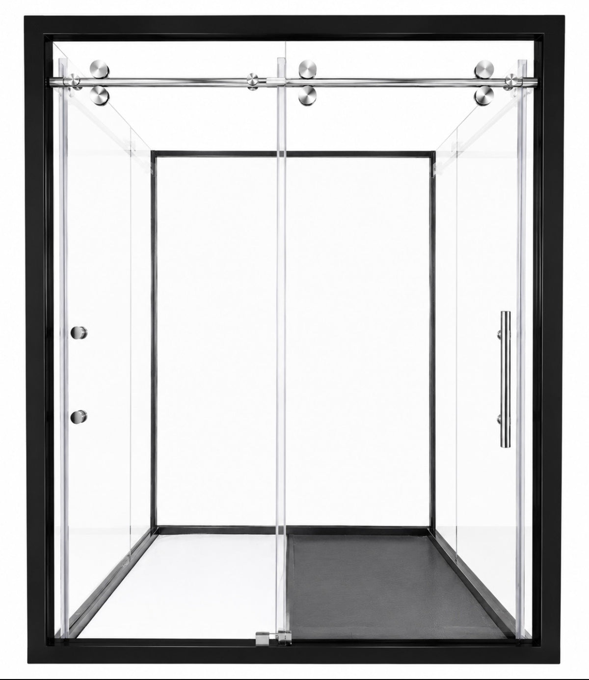 Shower Doors Brushed Nickel