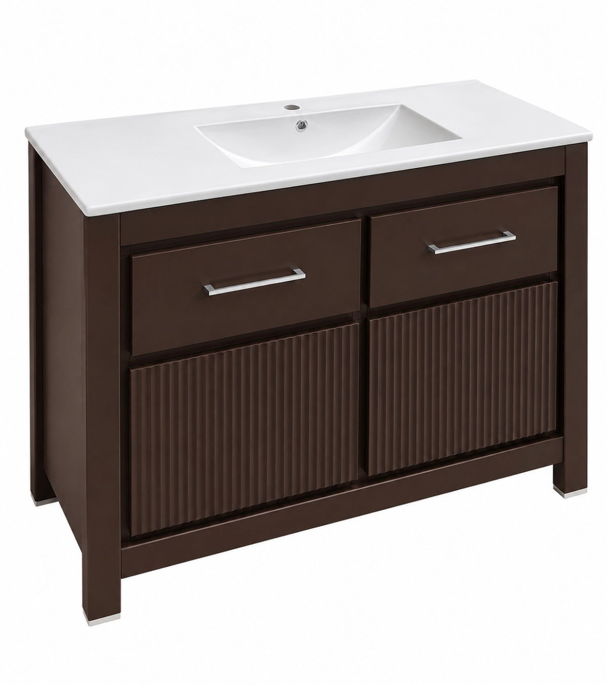 VANITY 48'' BROWN WITH TOP