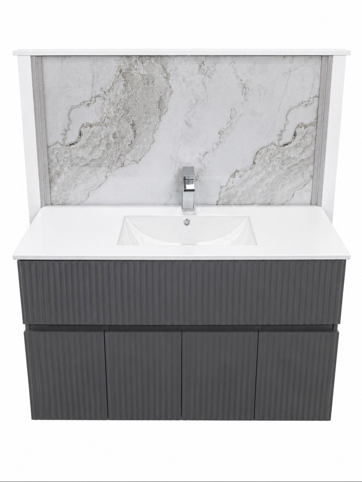 VANITY 48'' GRAY MDF