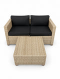 LOVESEAT AND OTTOMAN