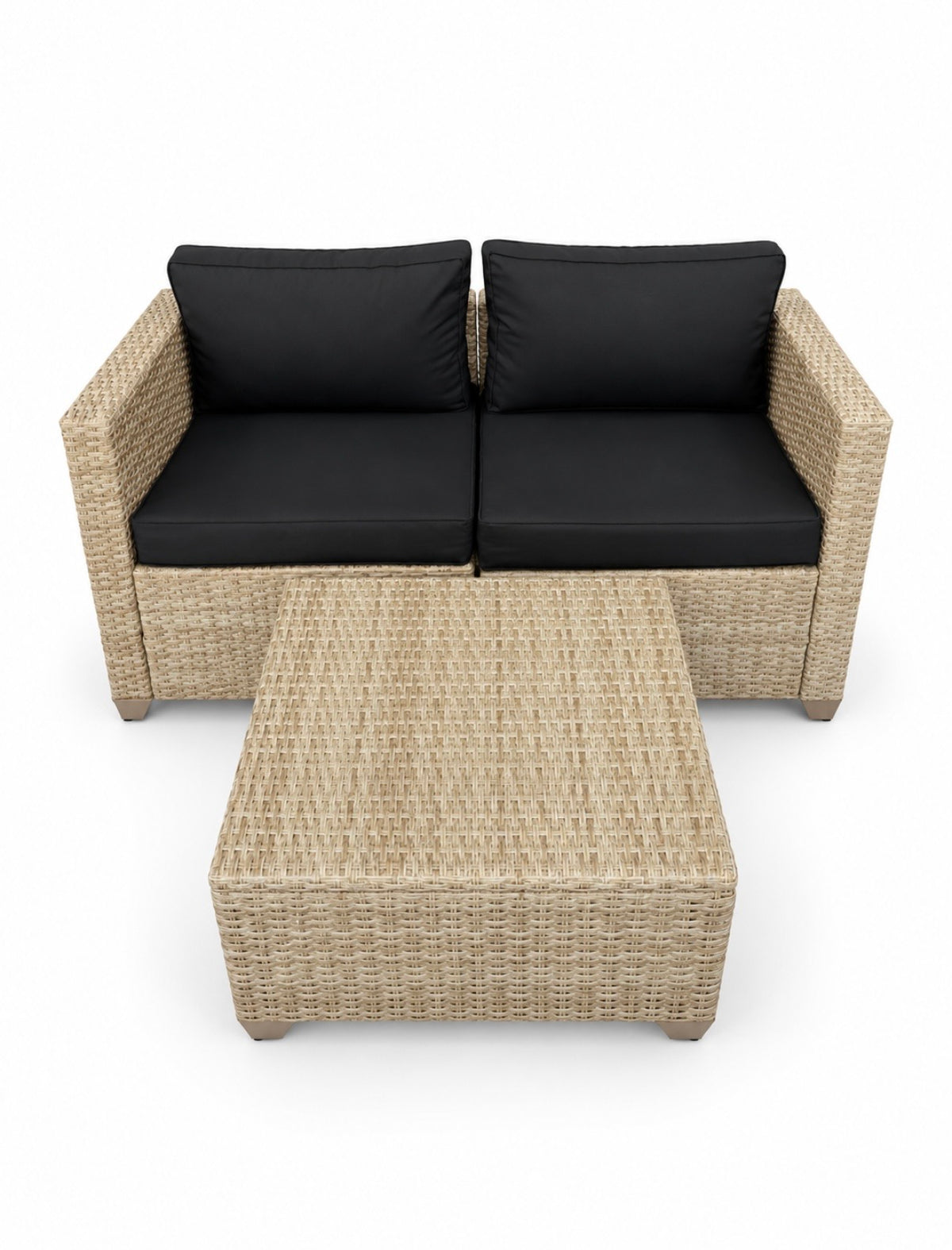LOVESEAT AND OTTOMAN