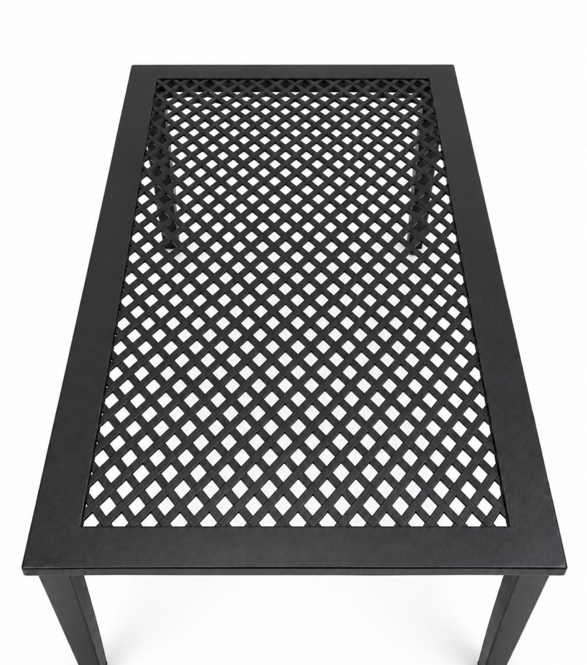Metal Loveseat And Table