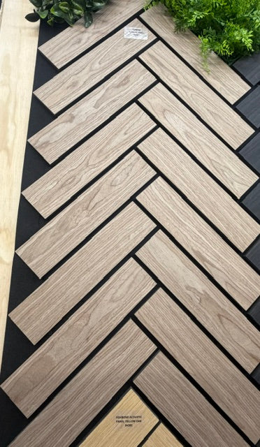 FISHBONE ACOUSTIC PANEL WALNUT #8292C