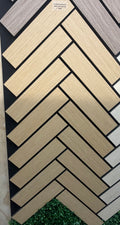 FISHBONE ACOUSTIC PANEL YELLOW OAK 8438S