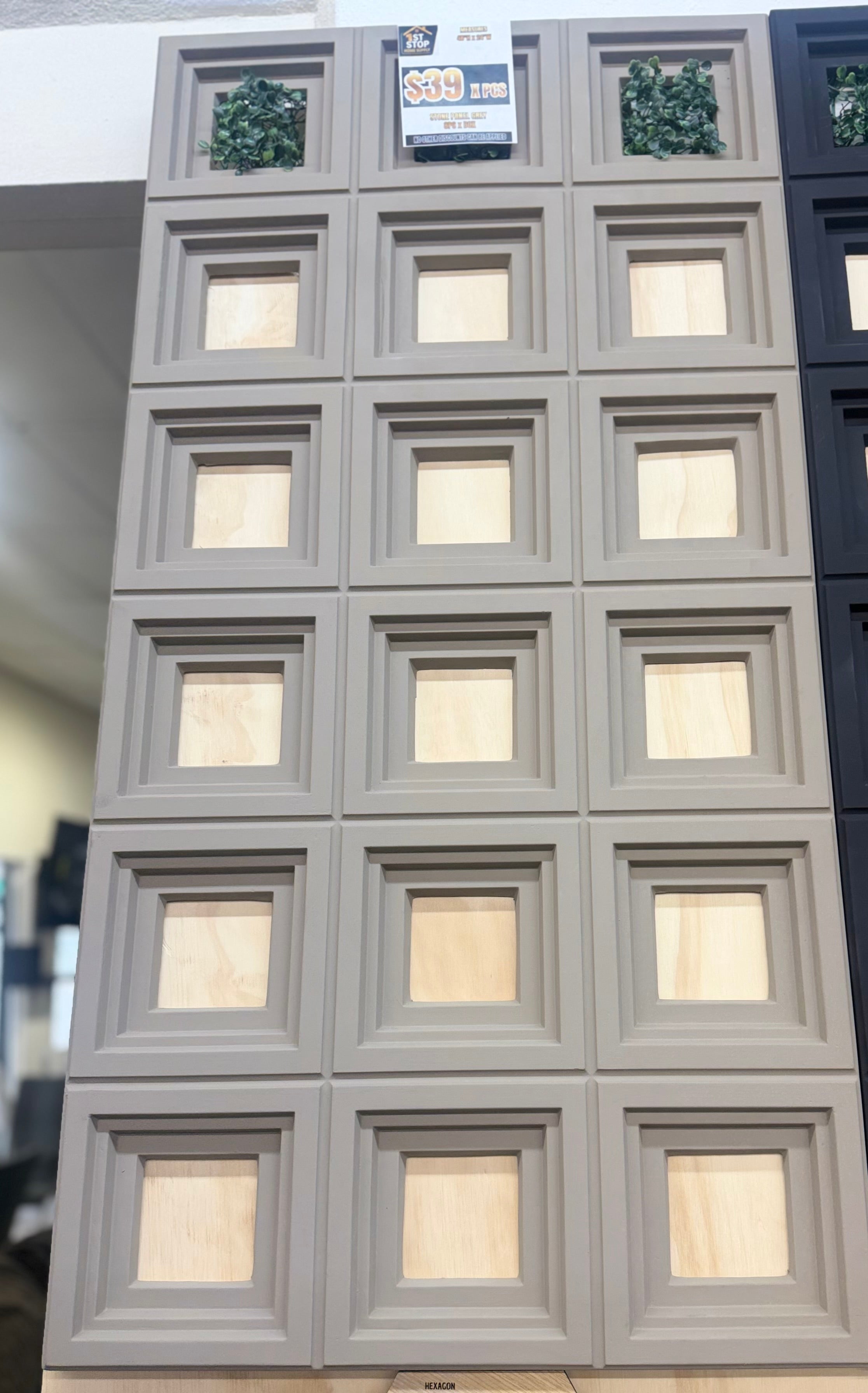STONE WALL PANEL GREY