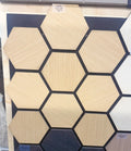 HEXAGON ACOUSTIC PANEL YELLOW OAK 8438S