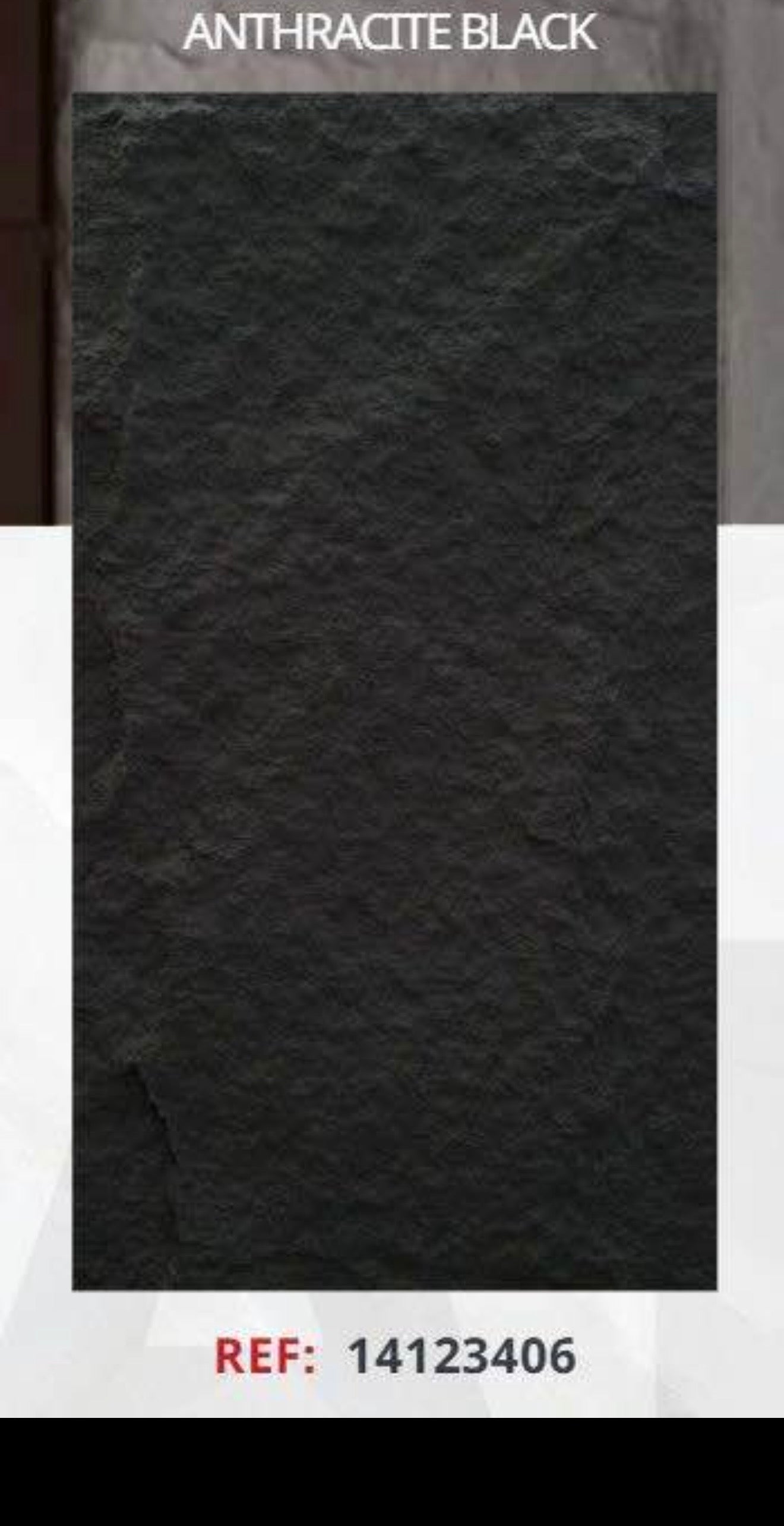 STONE WALL PANEL BLACK