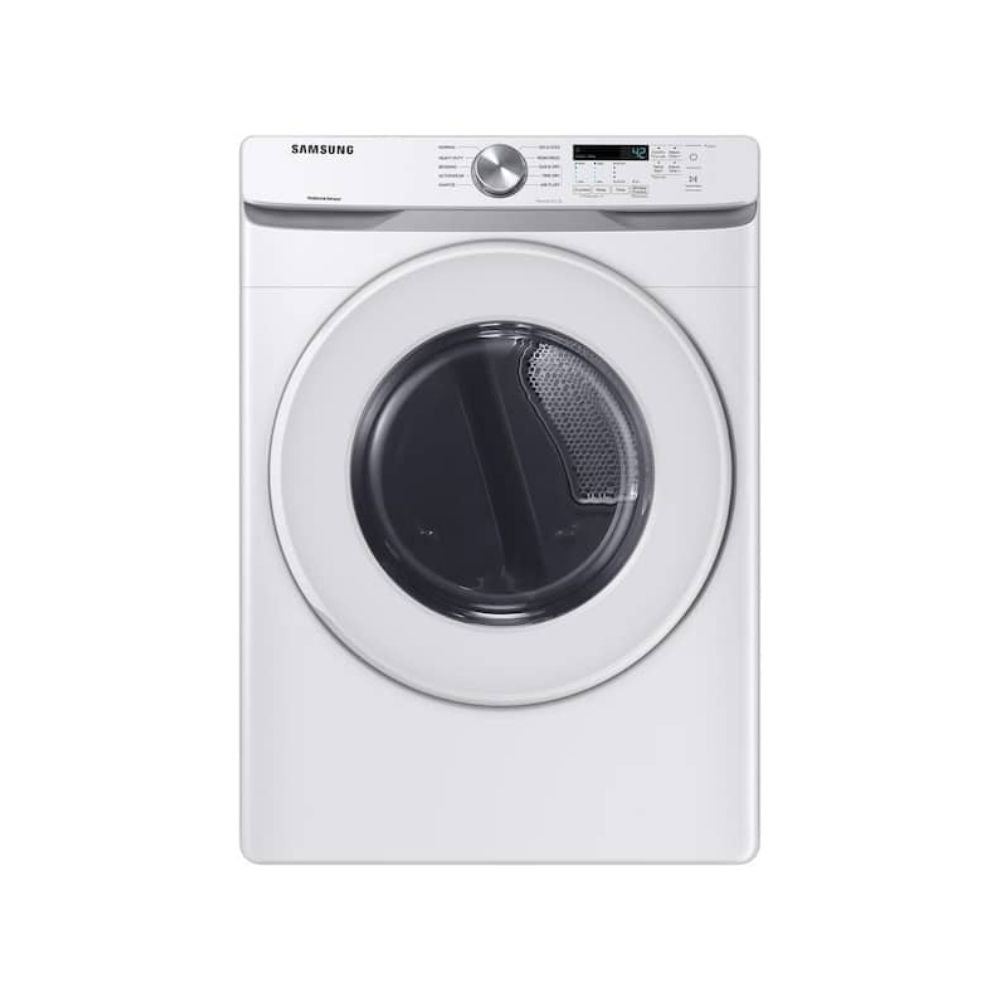 Samsung 7.5 cu. ft. Vented Stackable Electric Dryer in White with Sensor Dry