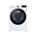 LG 4.5 Cu. Ft. Stackable SMART Front Load Washer in White with Steam and TurboWash360 Technology