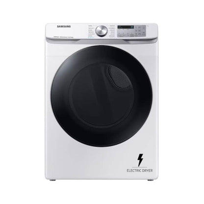 Samsung 7.5 cu. ft. Vented Smart Stackable Electric Dryer in White with Steam Sanitize+