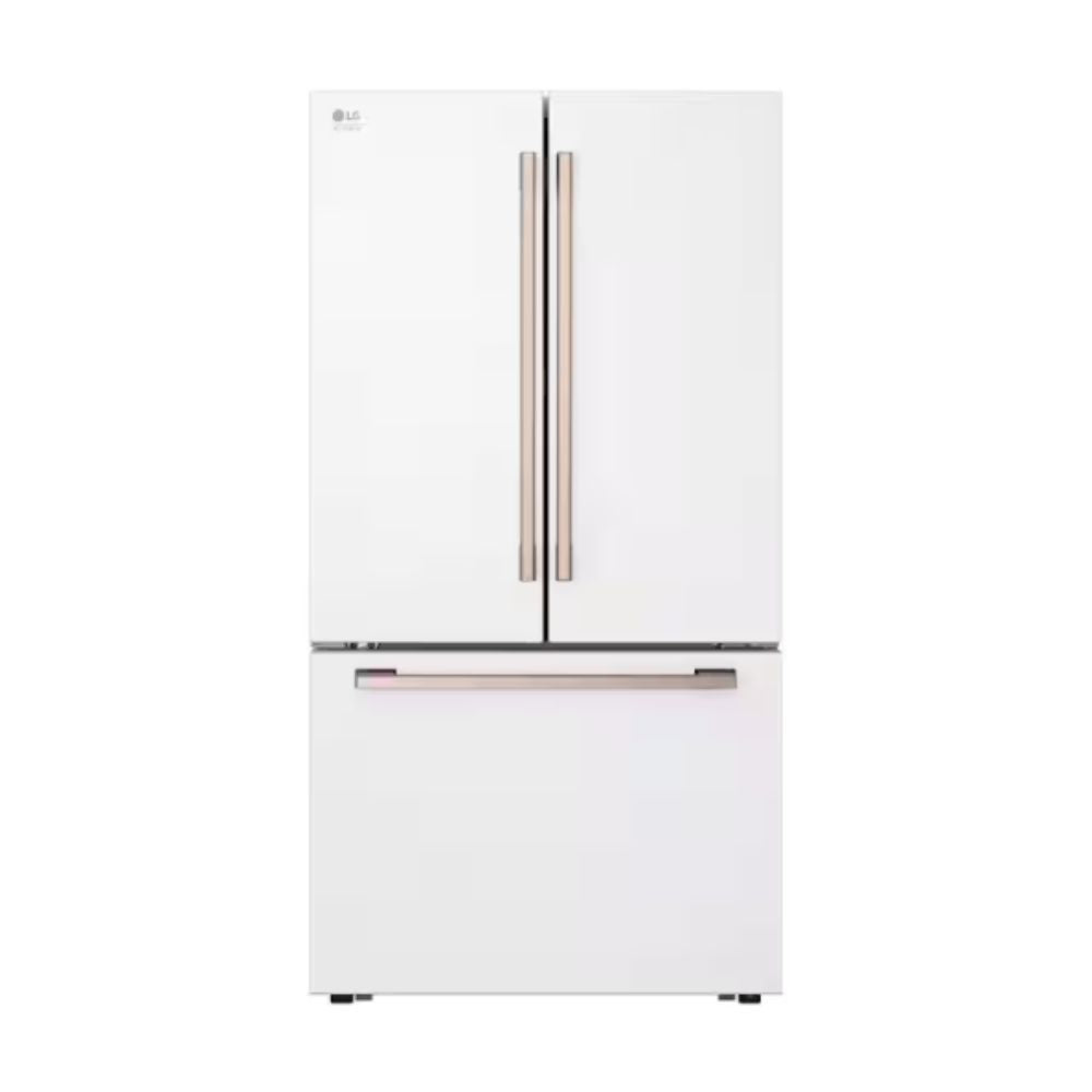 LG 36 in. STUDIO 27 cu. ft. SMART Counter Depth, 3-Door, French Door Refrigerator with Water Dispenser and Ice
