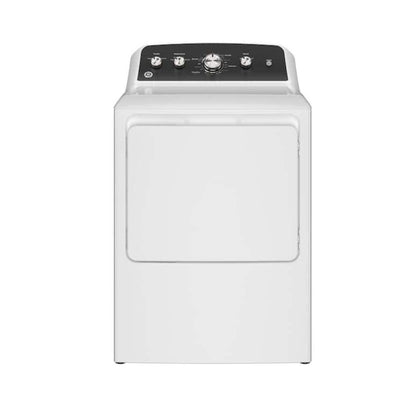 GE 7.2 cu. ft. vented Electric Dryer in White with Auto Dry and Extended Tumble