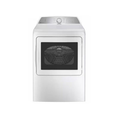 GE Profile 7.4 cu. ft. Smart Electric Dryer in White with Sanitize Cycle and Sensor Dry, ENERGY STAR