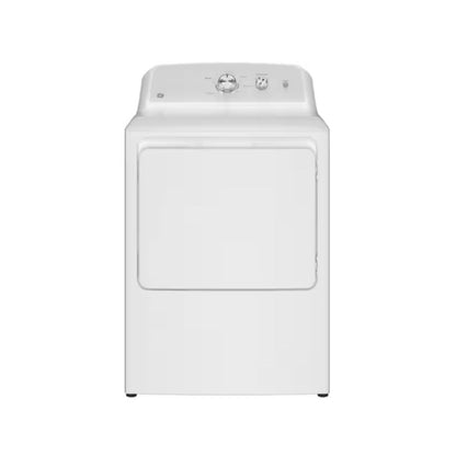 GE 7.2 cu. ft. vented Electric Dryer in White with Auto Dry and 120ft Venting