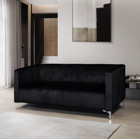 Austin - SLC (Black), Velvet, Black With : N/A Each