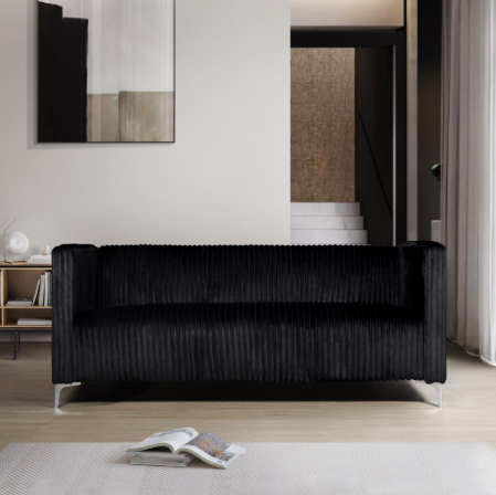 Austin - SLC (Black), Velvet, Black With : N/A Each