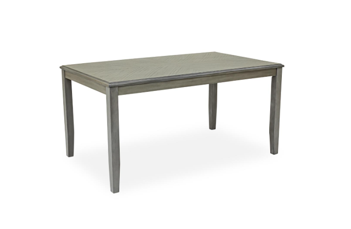 Sabrinal - 7PC Dining Set, Rubber wood, FABRIC, Gray Each