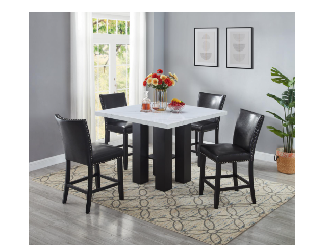 Granada - 5PC Pub Table Set, Table and 4 Chairs