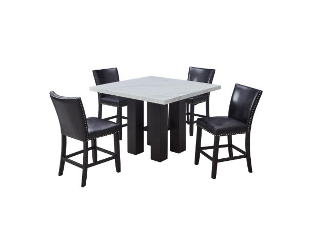 Granada - 5PC Pub Table Set, Table and 4 Chairs