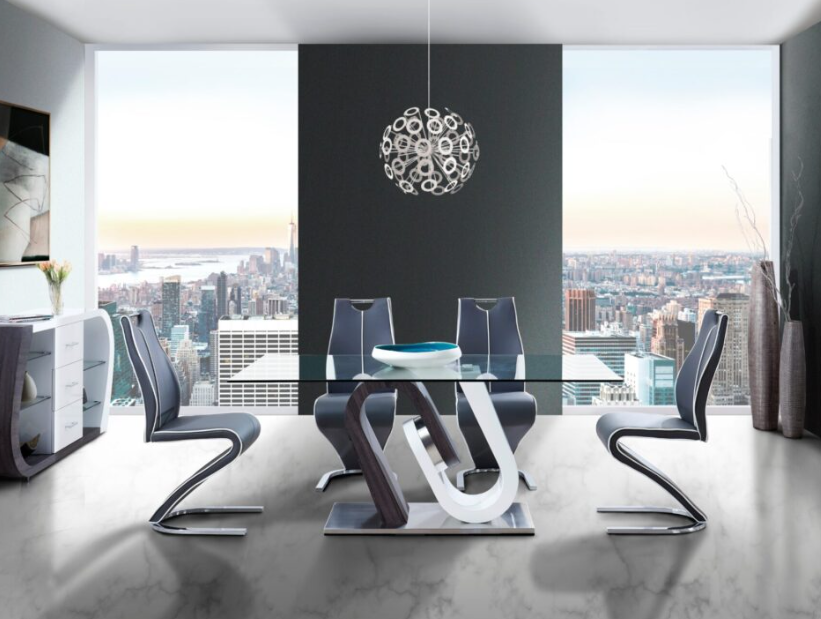 D4127N DINING TABLE +6 D4127N DINING CHAIRS