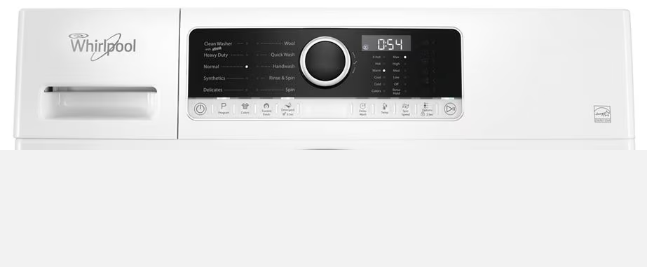 LG 24 in. W 2.4 Cu. Ft. Compact Stackable SMART Front Load Washer in White with Steam and AI Fabric Sensor / Smart Pairing and 4.3 cu small space ventless dryer
