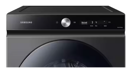 Samsung Bespoke 7.6 cu. ft. Ultra-Capacity Vented Smart Electric Dryer in Brushed Black with Super Speed Dry and AI Smart Dial