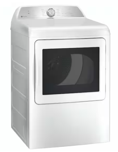 GE Profile 7.4 cu. ft. Smart Electric Dryer in White with Sanitize Cycle and Sensor Dry, ENERGY STAR