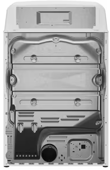 GE 7.2 cu. ft. vented Electric Dryer in White with Auto Dry and 120ft Venting
