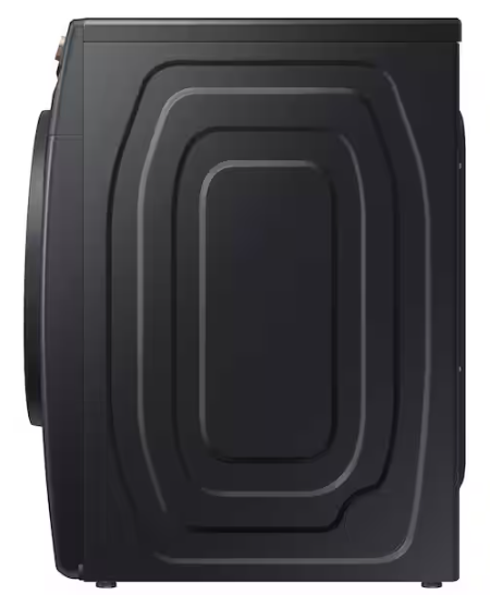 Samsung 7.5 cu. ft. Vented Smart Electric Dryer in Brushed Black with Steam Sanitize+ and Sensor Dry