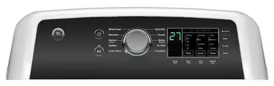 GE 7.4 cu. ft. Electric Dryer with Sensor Dry in White