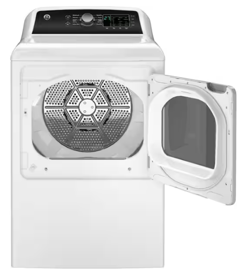 GE 7.4 cu. ft. Electric Dryer with Sensor Dry in White