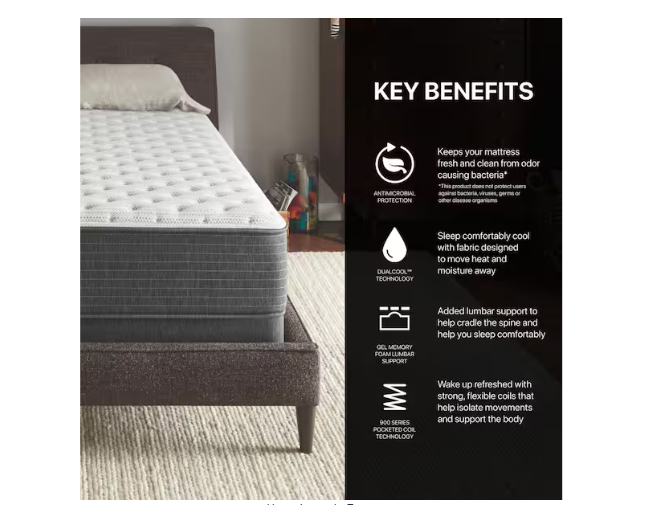 MATTRESS AND BOXPRING KING BEAUTYRES