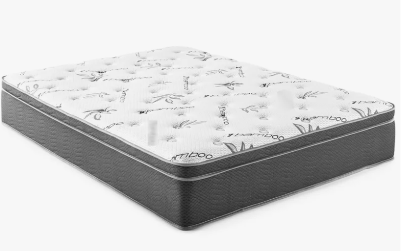 MATTRESS AND BOXPRING QUEEN BAMBU PILLOW TOP