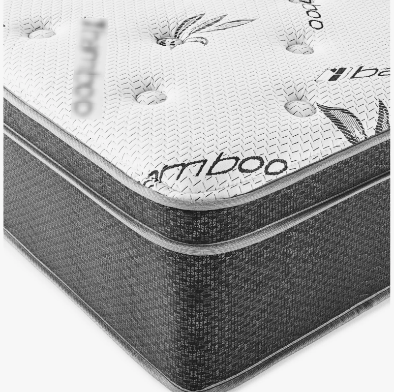MATTRESS AND BOXPRING QUEEN BAMBU PILLOW TOP
