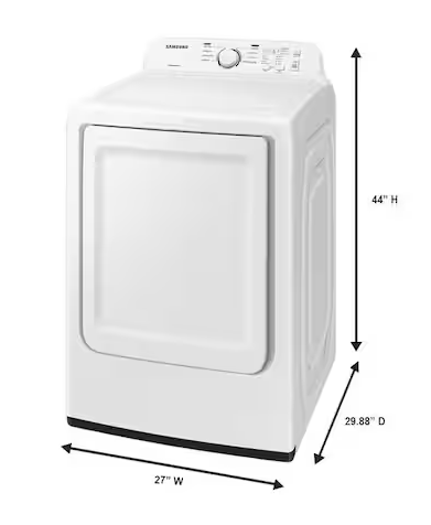 DRYERS SAMSUNG WHITE