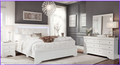 Pompei metalic white Bookcase, dresser, mirror and nightstand with led