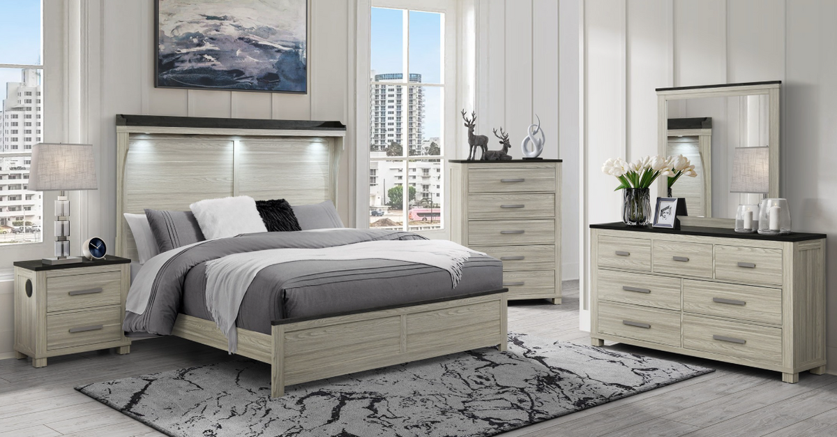 Ashley Brown Queen Bed Group 5 pcs