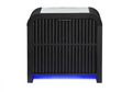 BECKETT WHITE/BLACK NIGHTSTAND WITH LED, COOLER AND SPEAKER