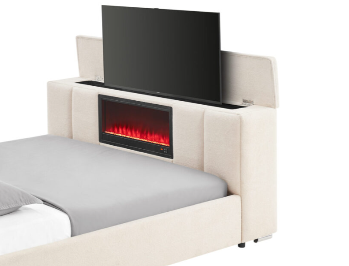 SERENITY/EMMA BUFF QUEEN BED