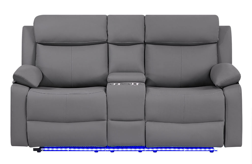 SOFA, LOVESEAT AND RECLINER
