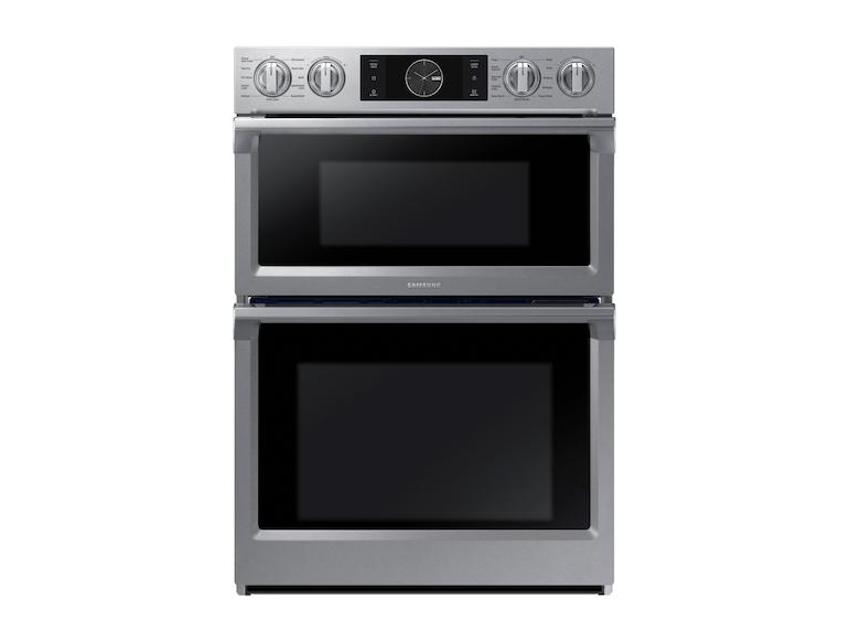 SAMSUNG 30" Double Convection Combination Wall Oven 7 Cu. Ft. Stainless Steel
