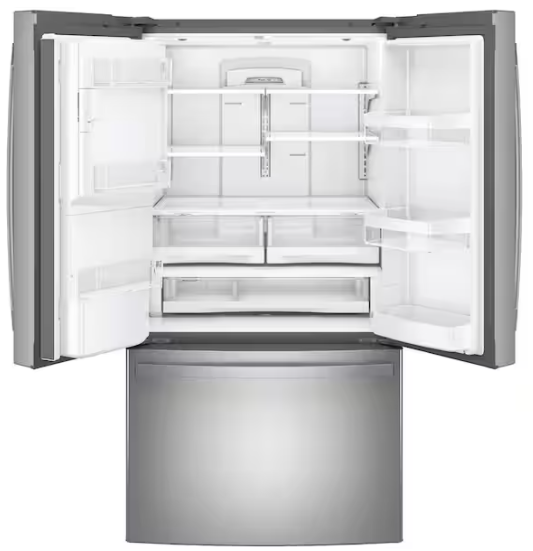 GE 27.7 cu. ft. French Door Refrigerator in Fingerprint Resistant Stainless Steel, ENERGY STAR