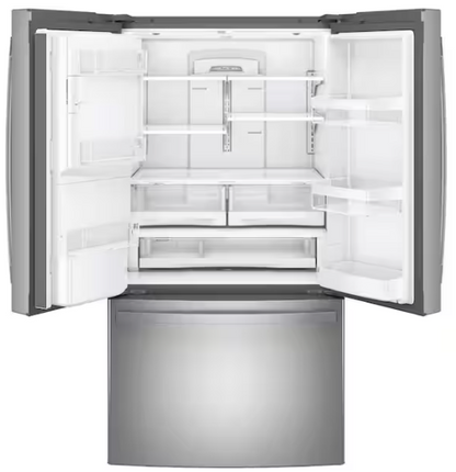 GE 27.7 cu. ft. French Door Refrigerator in Fingerprint Resistant Stainless Steel, ENERGY STAR